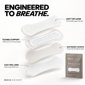 Reeva Breathe Transparant Nasal Strips - 30 pack