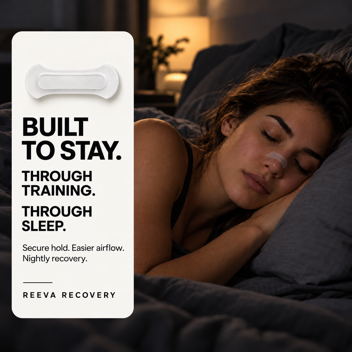 Reeva Breathe Transparant Nasal Strips - 30 pack